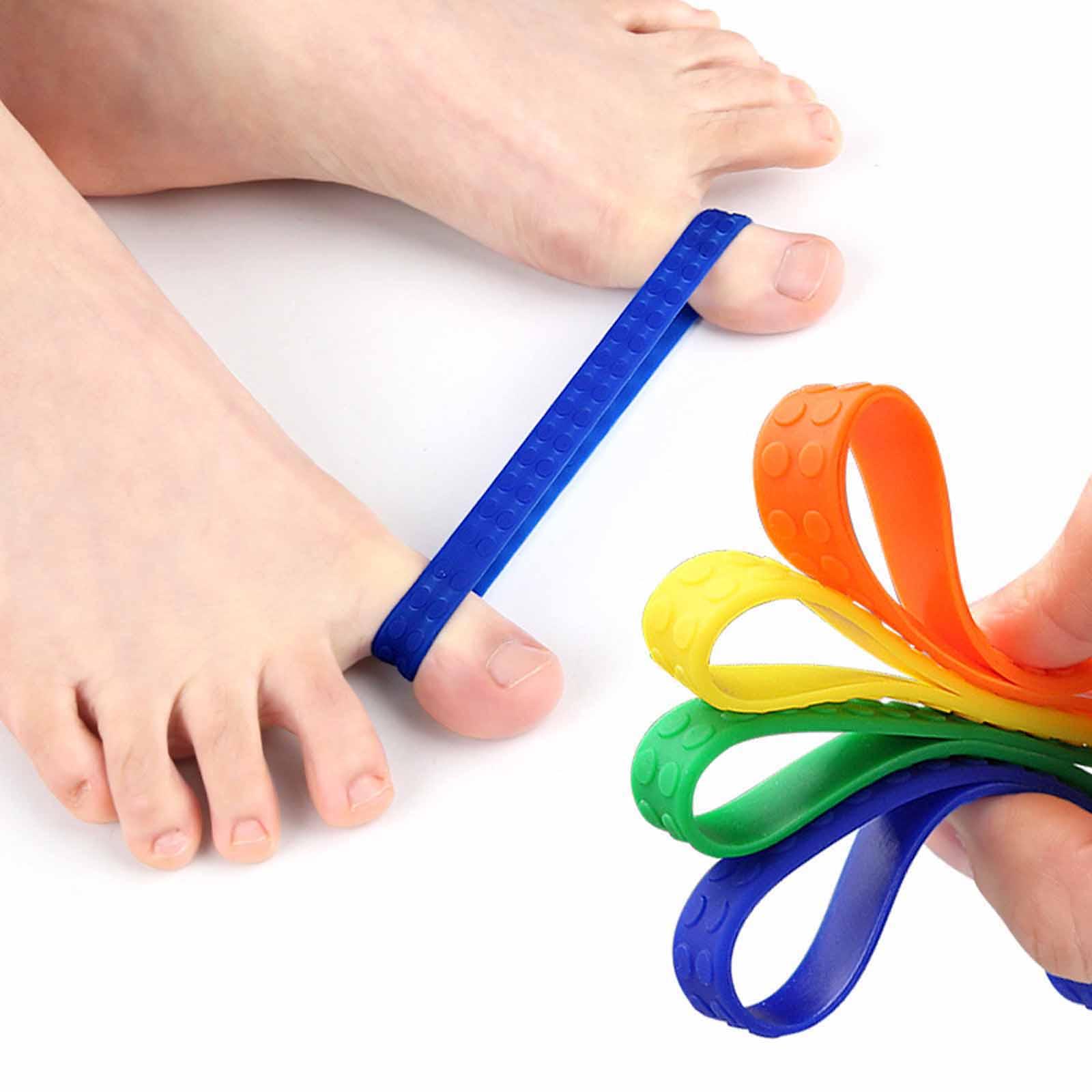 Silicone Band Women - Pita Resistensi Premium, Pemisah Jari Kaki