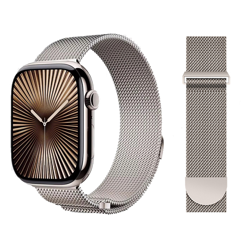 Milanese Loop Magnetic - Tali Milanese Loop Untuk Apple Watch