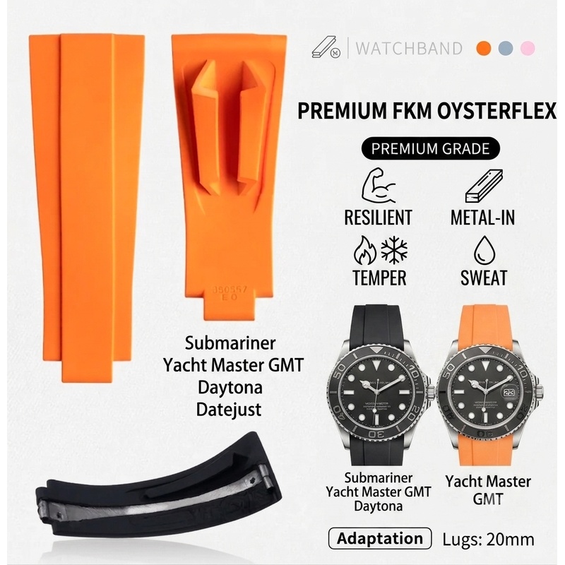 Strap Jam Tangan Premium Metal - Rolex Watch Datejust ulasan dan harga