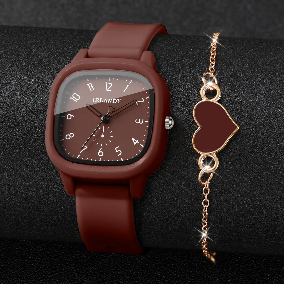 4 Buah Set Jam Tangan Kuarsa W - Silicone Band Women ulasan dan harga