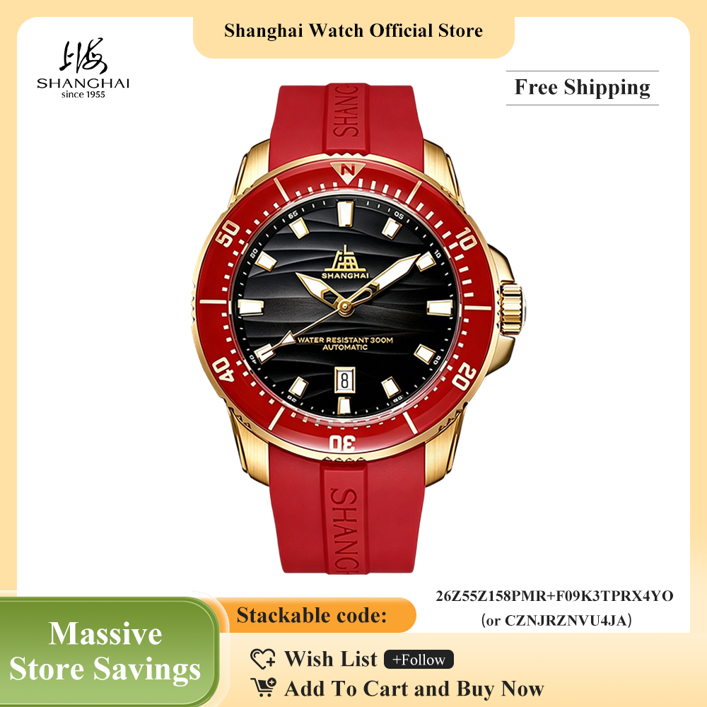 Jam Tangan Pria SHANGHAI, Mode - Rolex Watch Submariner ulasan dan harga