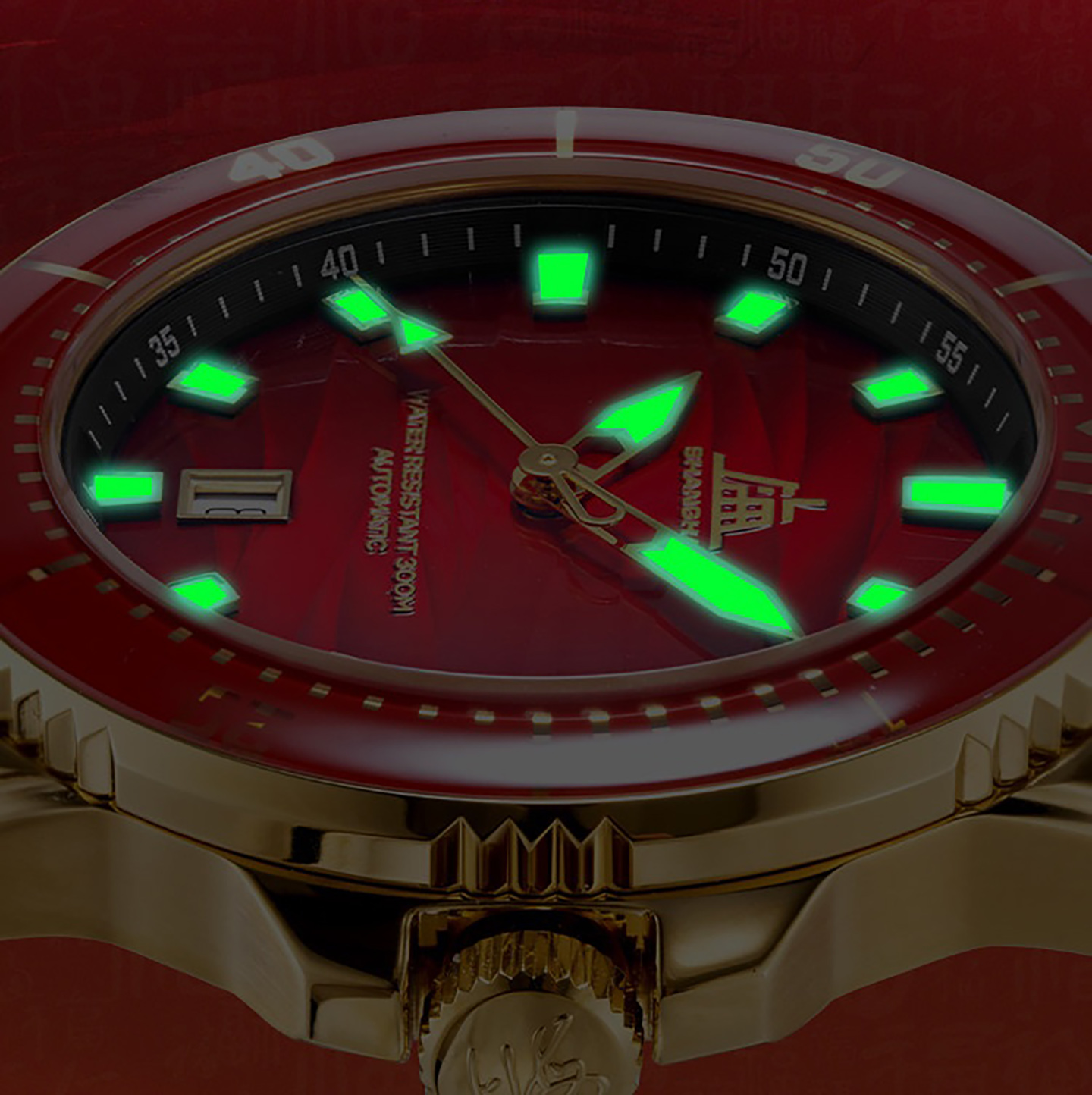 Jam Tangan Pria SHANGHAI, Mode - Rolex Watch Submariner ulasan dan harga