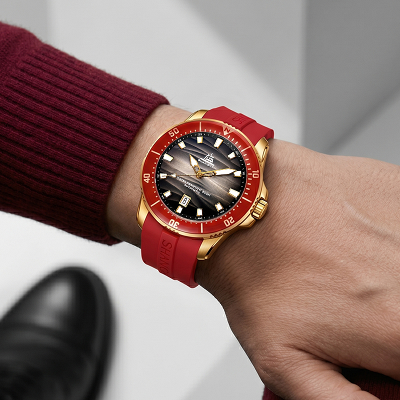 Jam Tangan Pria SHANGHAI, Mode - Rolex Watch Submariner ulasan dan harga