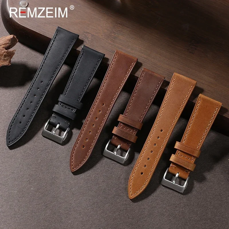 Crazy Horse jam tangan kulit R - Canvas Strap Watch ulasan dan harga