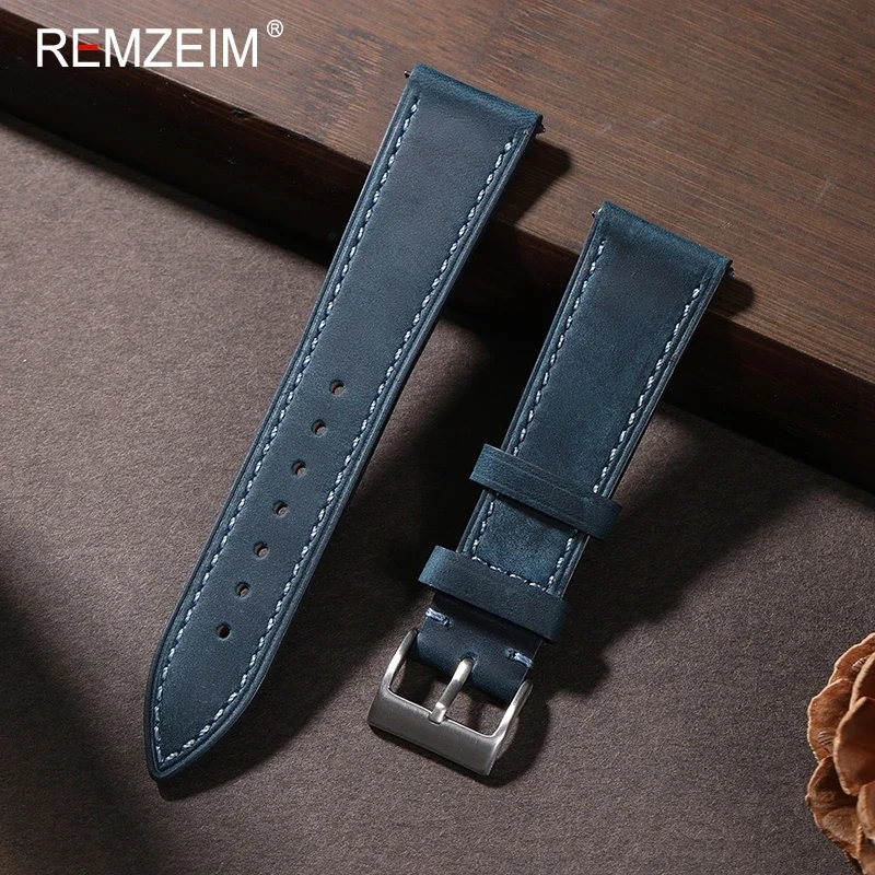Crazy Horse jam tangan kulit R - Canvas Strap Watch ulasan dan harga