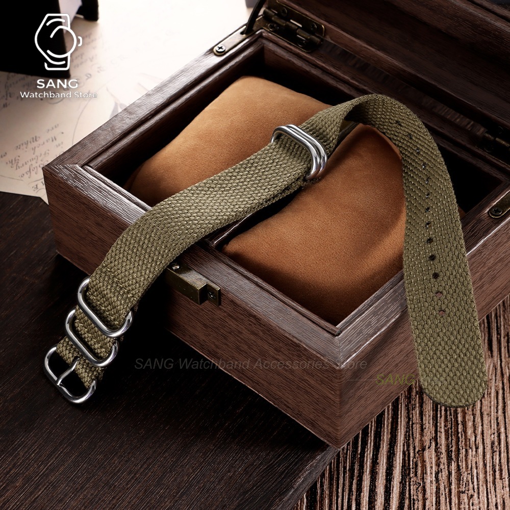 20mm 22mm untuk Perlon, untuk  - Perlon Strap Woven ulasan dan harga