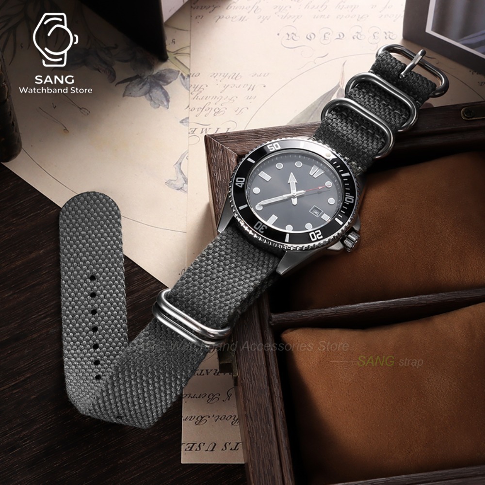 20mm 22mm untuk Perlon, untuk  - Perlon Strap Woven ulasan dan harga