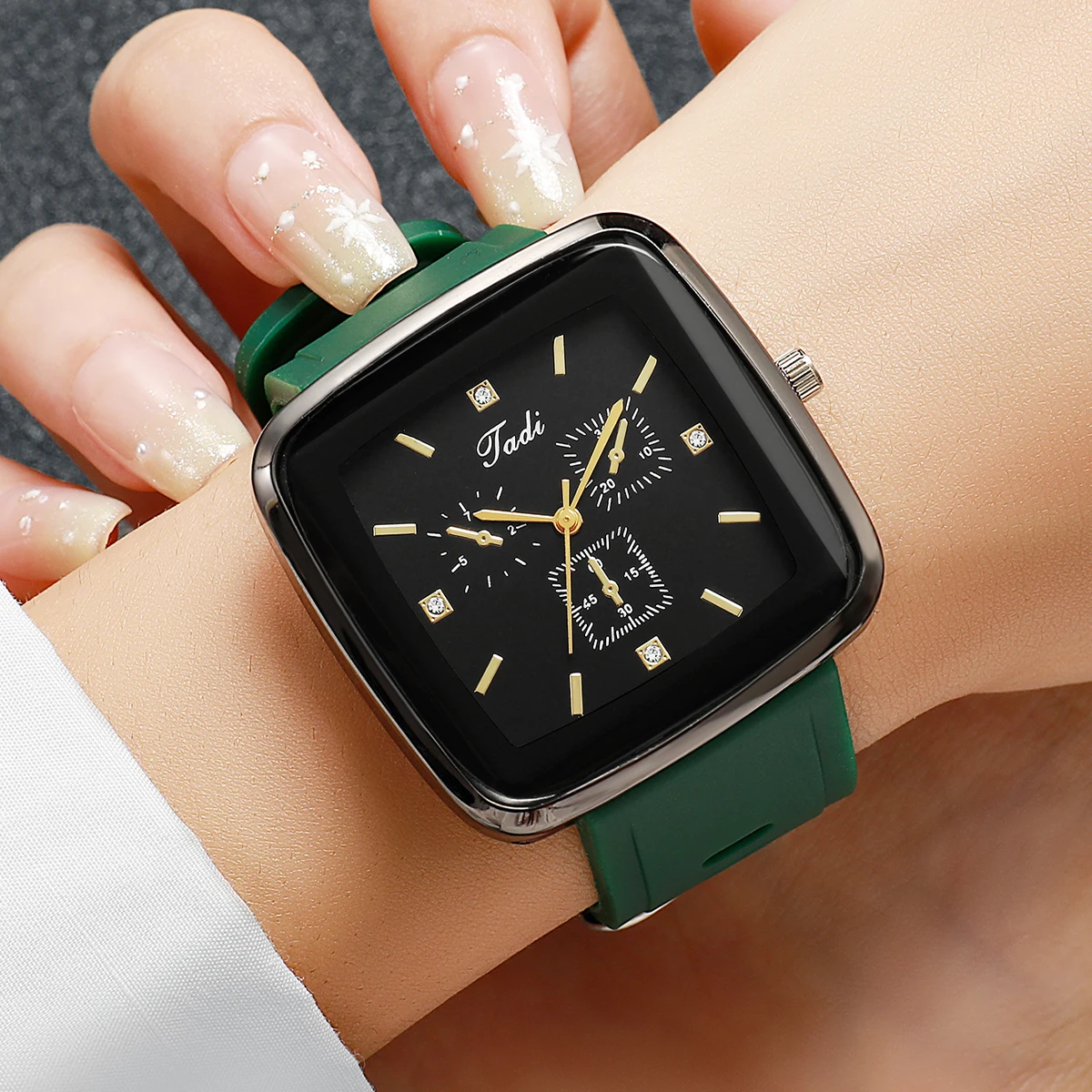 Jam Tangan Kuarsa Wanita denga - Silicone Band Women ulasan dan harga